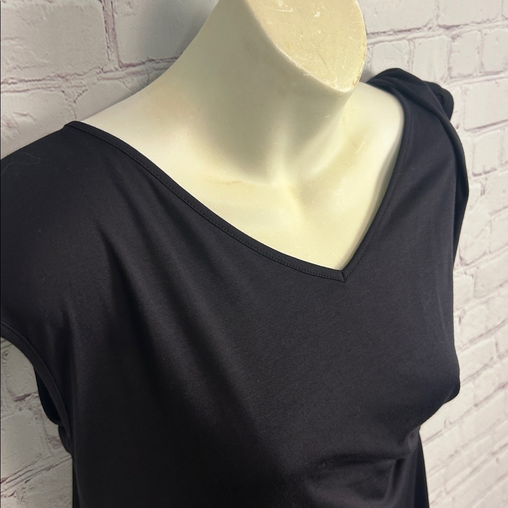Miss Sixty New Asymmetric Bodycon Midi Dress Size Extra Small Dark Romance Y2k — image 4 of 8